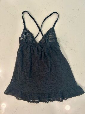 Victoria's Secret Black Lace lingerie